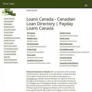 Canadian Loan Directory