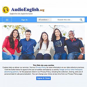 AudioEnglish.net - English learning, pronunciation, online English courses