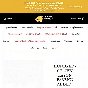 DenverFabrics.com - Discount Fabric