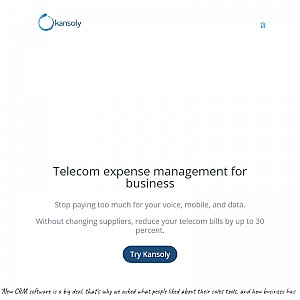 Source to pay telecom expense management
