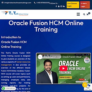 Fusion Hcm Online Training