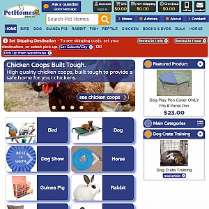 Pet Homes Direct is your online resource for Hamster Cages, Rabbit Cages, Ferret Cages and More!