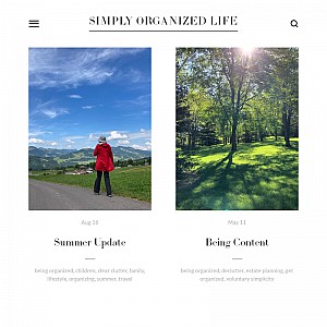 Welcome to Simply Organized Life