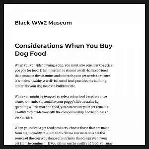 Museum of Black WWII History