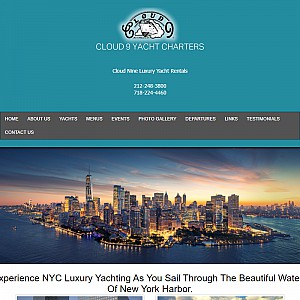 New York Yacht Rental Service from Cloud 9 Charters