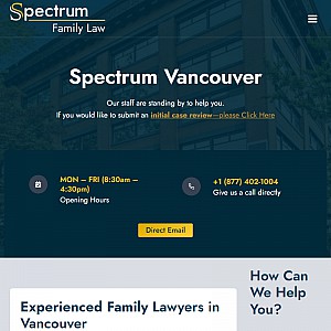 Experienced Vancouver Divorce & Family Lawyers | Spectrum Family Law Vancouver