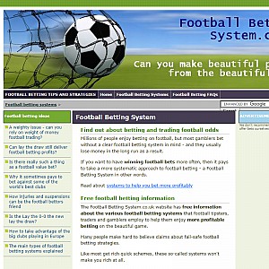 Football Betting Systems