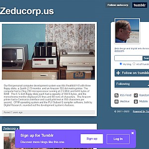 Zeducorp Tumblr Blog
