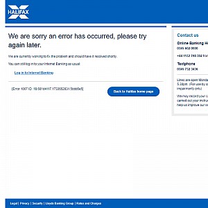 Halifax Online Banking