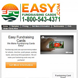 Easy Fundraising Cards - No Upfront Cost - Low Price Guarantee - Highest Profit Fundraiser