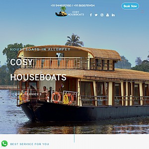 kerala houseboats packages tour operator honeymoon ayurveda beach and backwaters wildlife adventure