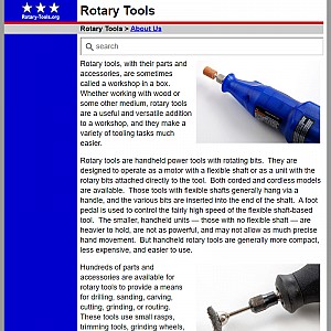 Rotary Tools - Rotary Tool Guide