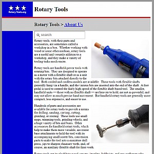 Rotary Tools - Rotary Tool Guide