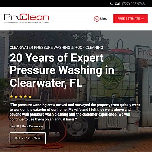 Clearwater Pressure Washing & Roof Cleaning