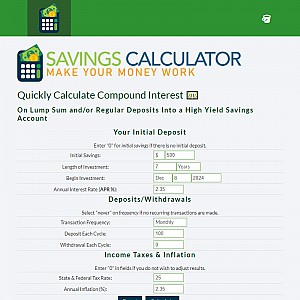 SavingsCalculator.org