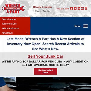 Self-Service Used Auto Parts in Austin, Belton, and Lubbock, TX