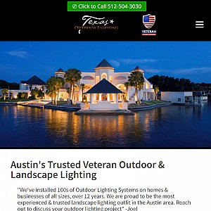 Texas Outdoor Lighting for Home & Business